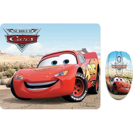 Σετ ενσύρματο ποντίκι και mousepad Disney ''CARS'' DSY-TP1002